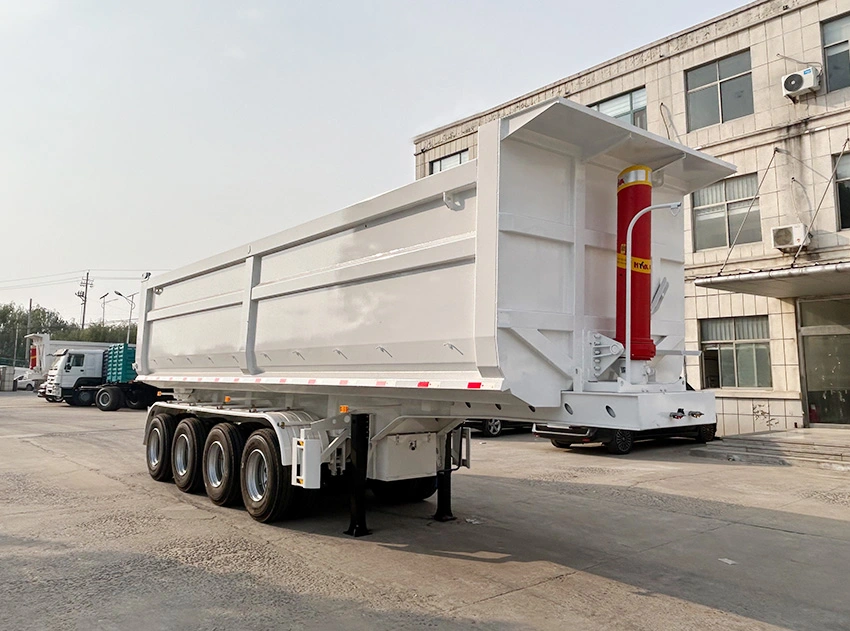 China Sinotruk Tipper Semi Trailer-1