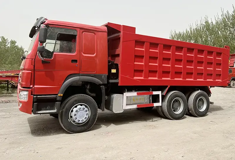 Howo A7 371 6×4 Tipper Truck-3